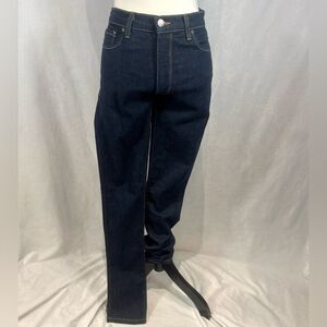 Two Son Premium dark wash denim high rise jeans size 27 NWT